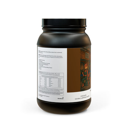 Whey Isolate Protein Supplement (907g, 2lb) by Hard Lift Fitness