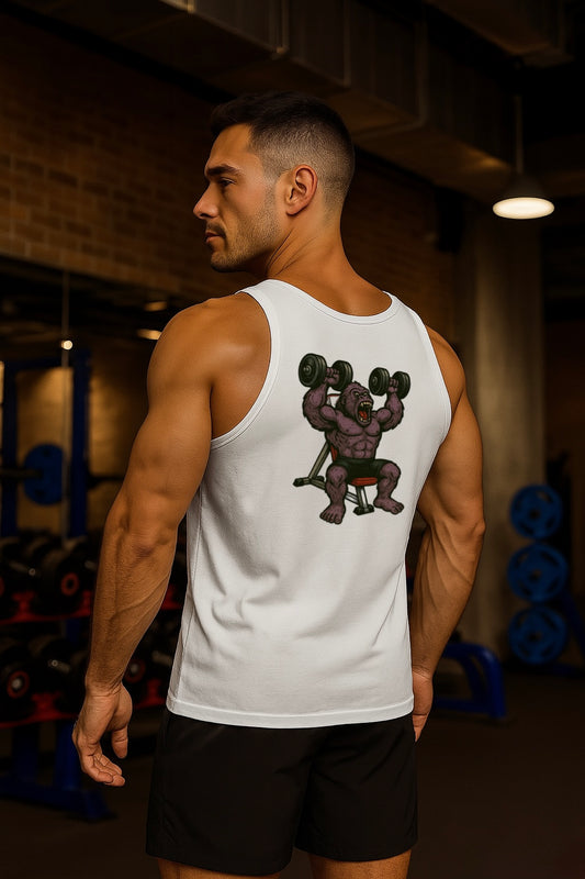 Big Gorilla's Club Men's Tank Top by Hard Lift Fitness