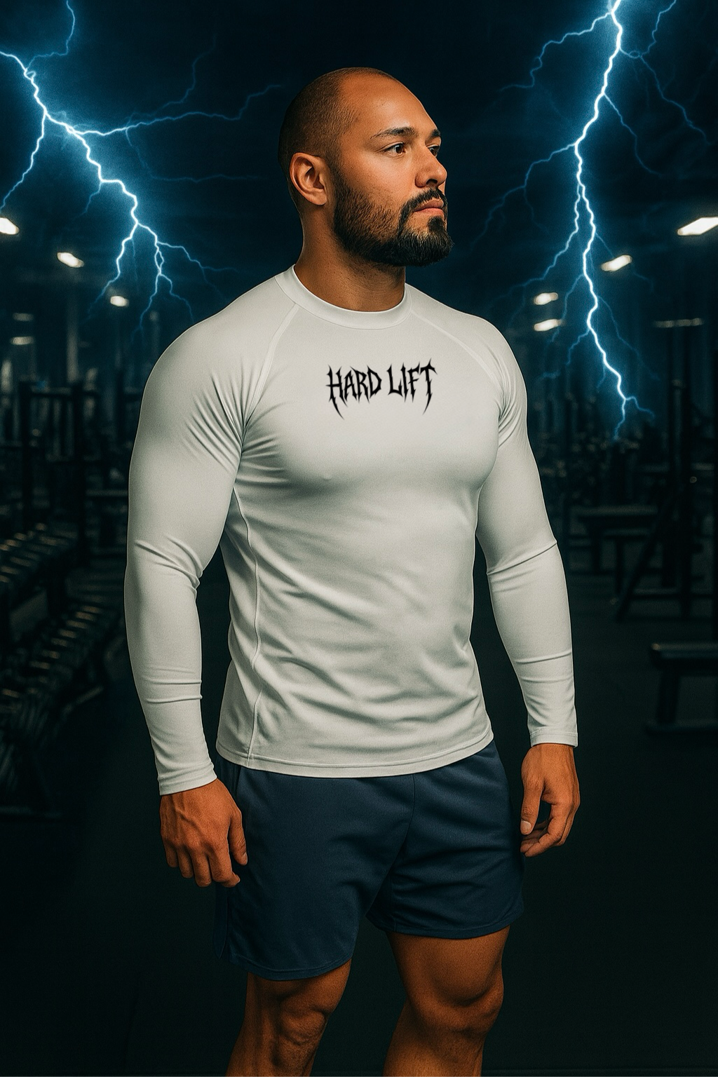 Thunder Series Compression fit (Long Sleeve, Small Logo)